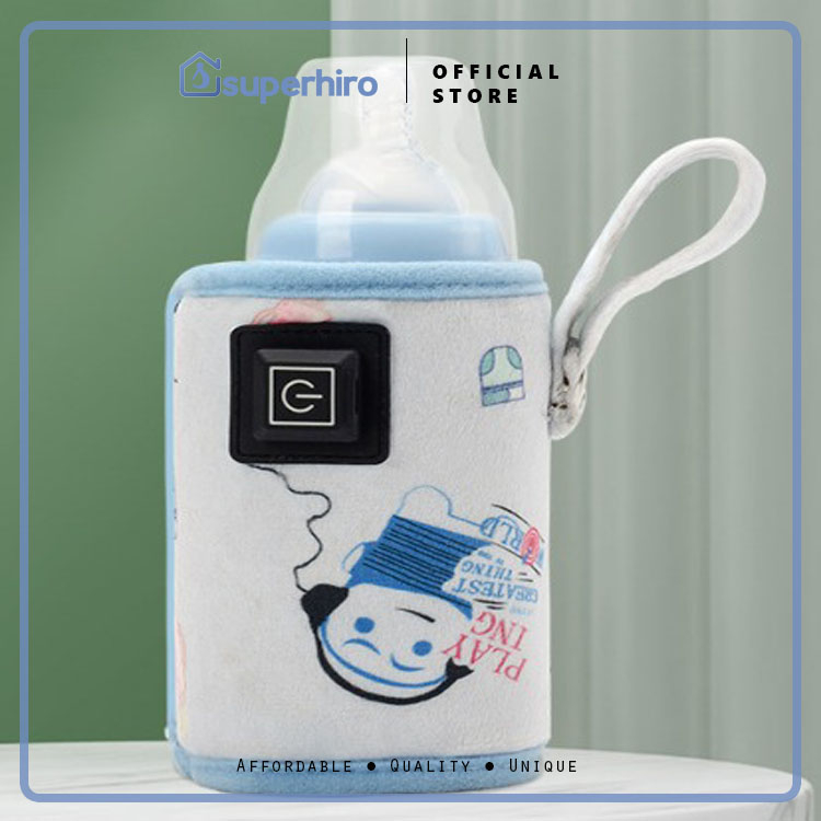 Fast Bottle Warmer Penghangat Botol Susu Bayi Portable Pemanas Botol