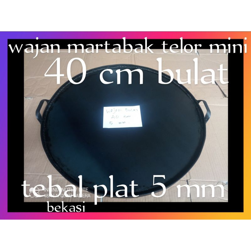 wajan martabak wajan bulat 40 Bakaran martabak wajan roti bakar wajan datar panggangan loyang cetaka