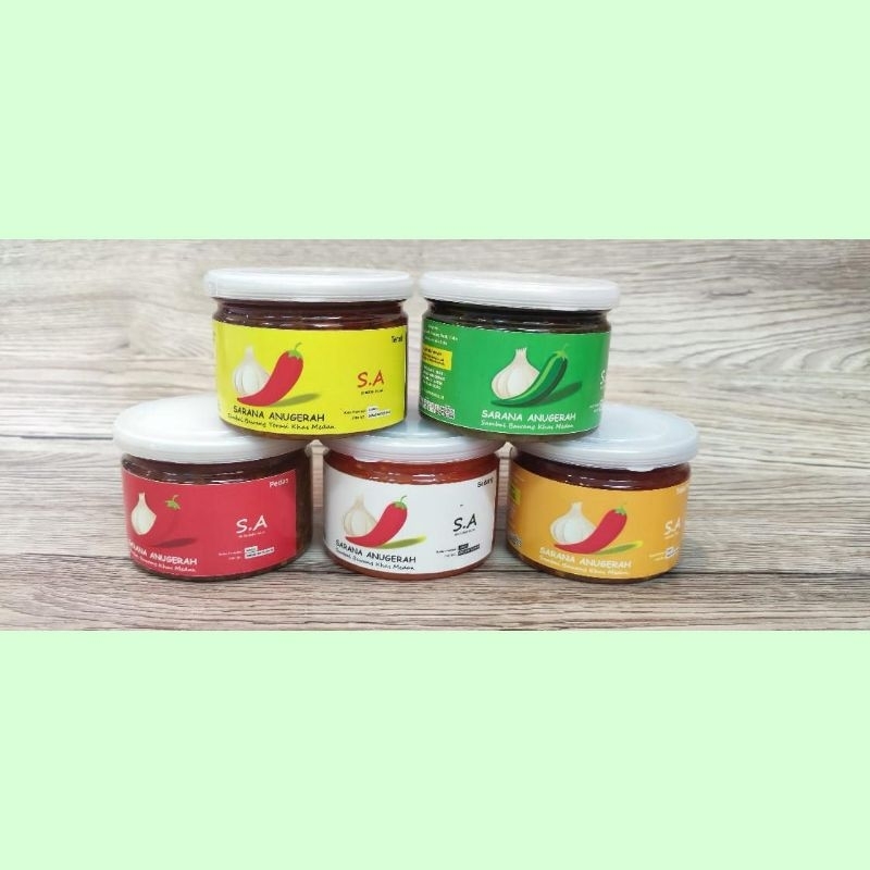 

Sarana Anugerah Sambal Bawang Khas Medan - 160 gr