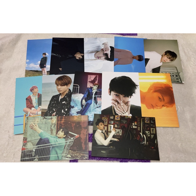 OFFICIAL BTS JUNGKOOK ARMYPEDIA POSTCARD SET