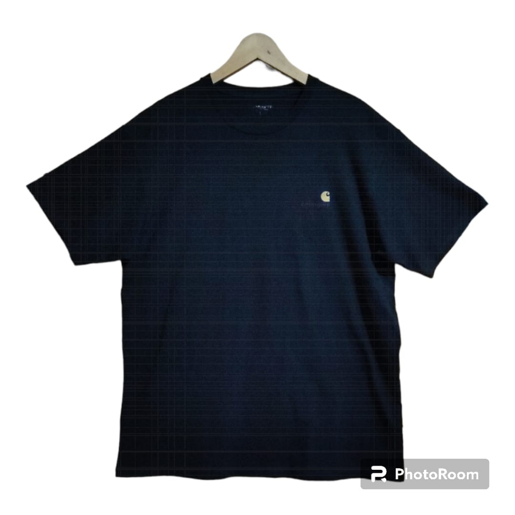 TSHIRT By CARHARTT LOGO BORDIR SECOND BLU94