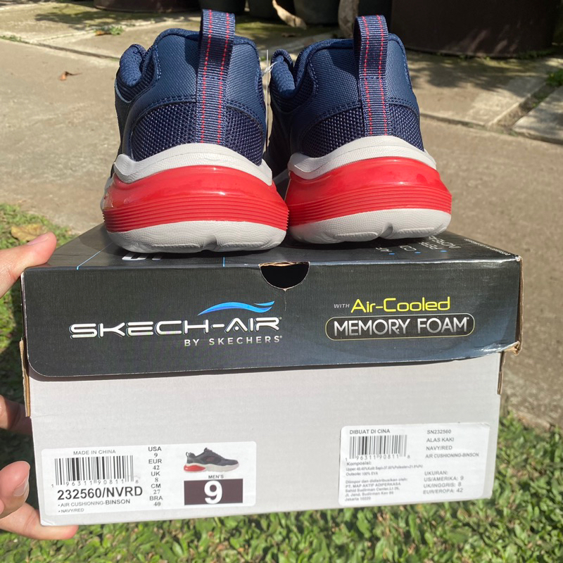 Diskon 70% Skechers Air Cushioning size 42 original 100%