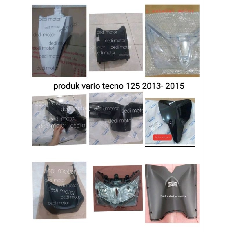 paket full Vario 125 vario tecno 125 sepakbor depan mika speedo vario 125 legsil bawah dek bawah mika refektor lampu depan vario 125 mika stop vario 125 lapisan kenalpot vario 125