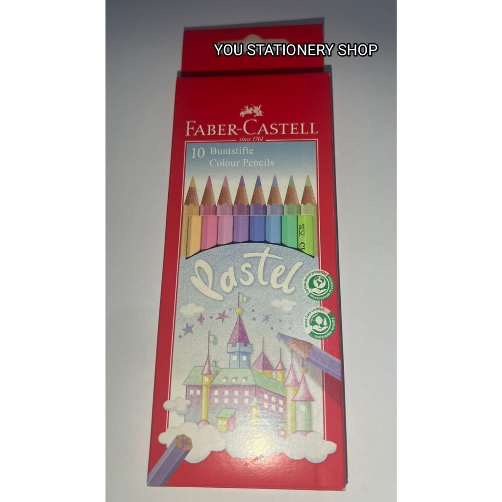 

Pensil Warna Pastel Set 10 Faber Castell / Colour Pencils Pastel Set 10