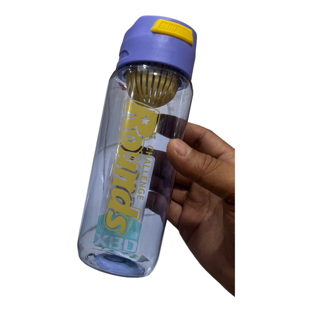 Botol Minum Unik Botol Minum Lucu Rounds Simple Kapasitas 500ml Bpa Free