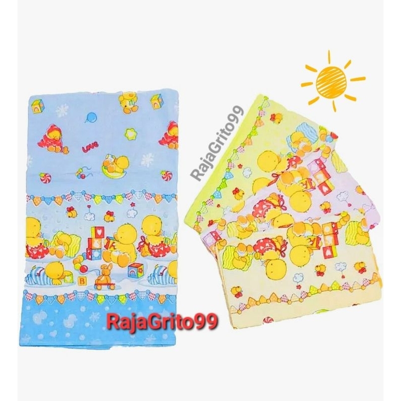 Bedong Bayi 90 x 70 flanel ( Grosir 12pcs) Gedong Bayi Murah