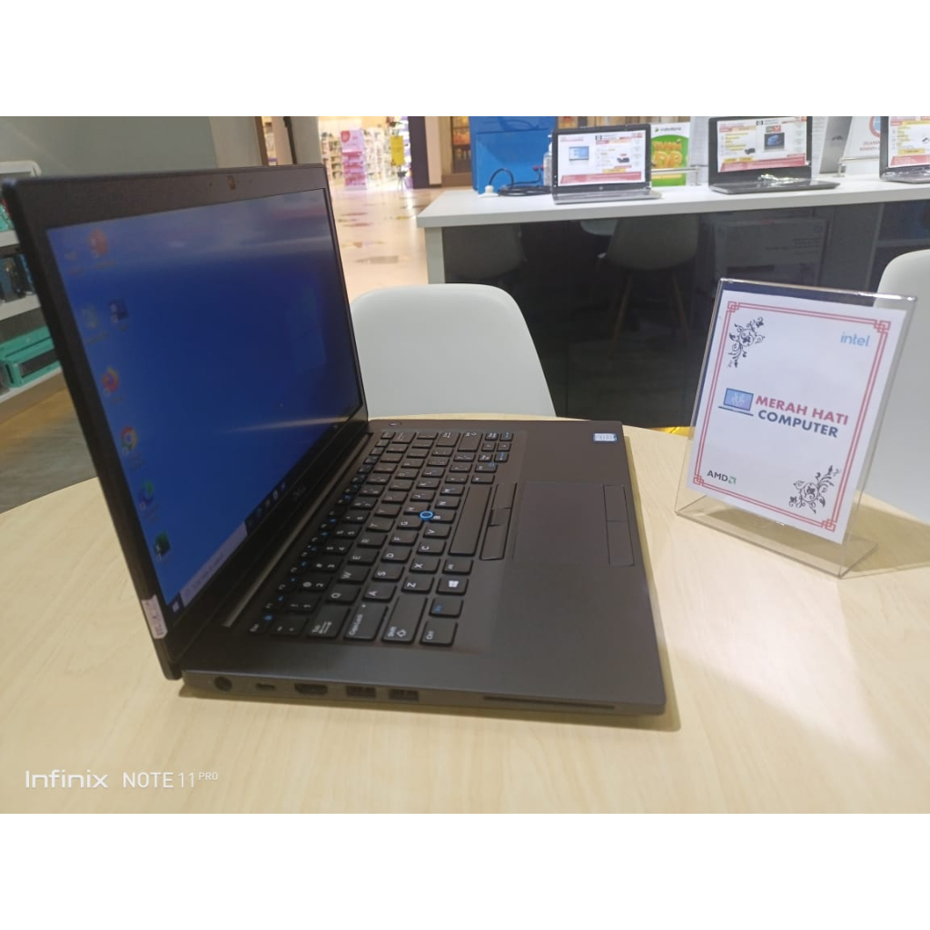 PROMO LAPTOP KERJA TERMURAH DELL LATITUDE 14 7490 INTEL i5 8350U 8GB 256GB SSD 14FHD WINDOWS10PROFESSIONAL ORIGINAL TERMURAH