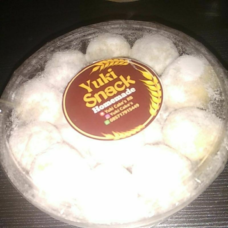

kue salju kacang original