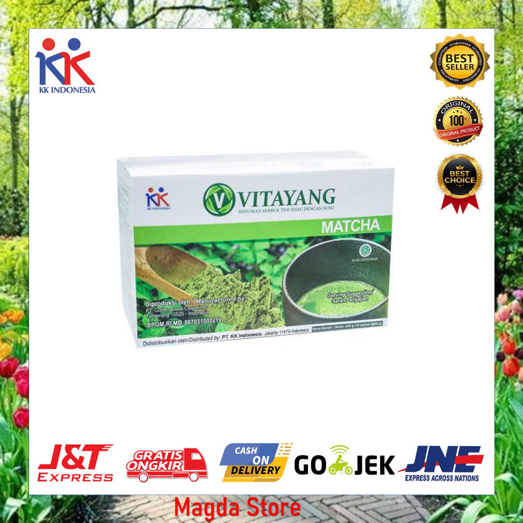 

Vitayang Matcha KK Indonesia Original Minuman Teh Hijau Berkualitas Tinggi Dengan Klorofil