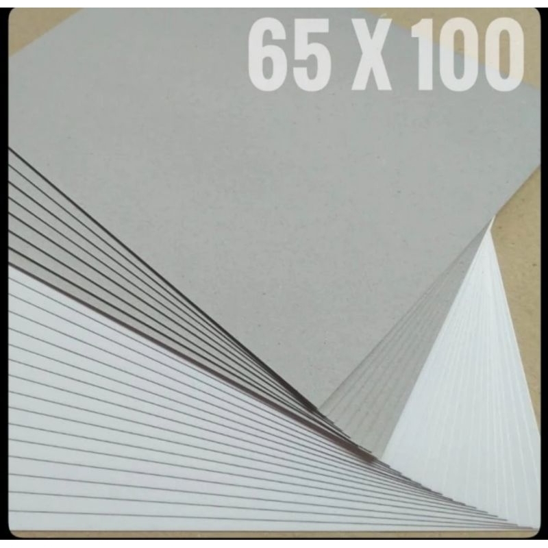 

1 Rim Kertas Duplex Duplex 310 GSM Ukuran Plano 65 Cm X 100 Cm