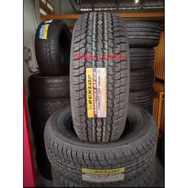 Ban Dunlop AT22 275 65 R17 115H Ban Mobil Pajero, Fortuner, Hilux, Everest Dll.