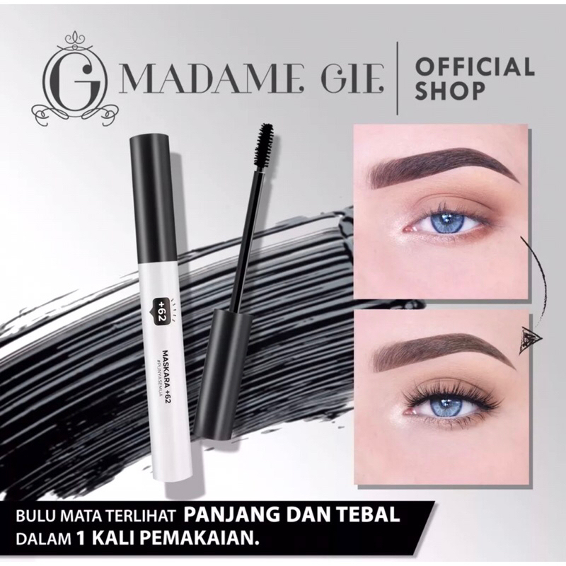 Madame Gie Mascara +62 - MakeUp Netizen Mascara Maskara Anti Air