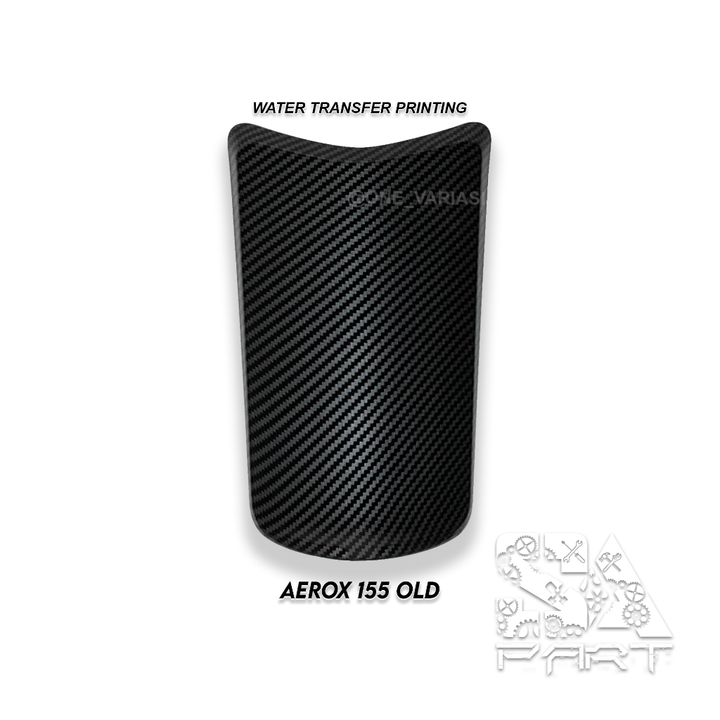 COVER TUTUP TANGKI TANKI AEROX 155 OLD CARBON PART ORIGINAL