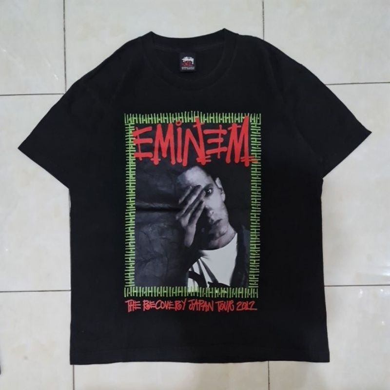 Eminem x Stussy RECOVERY JAPAN TOUR 2012 T-Shirt