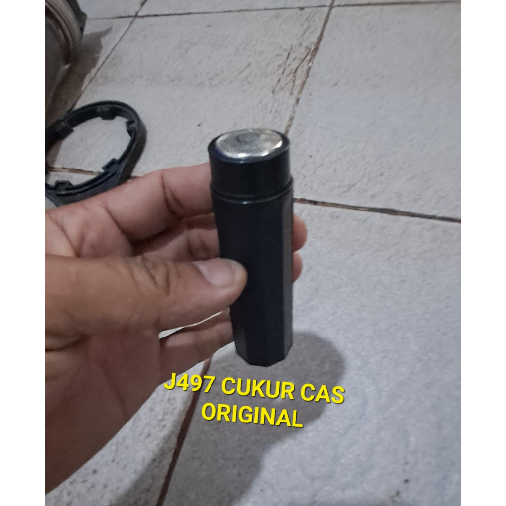 J497 CUKUR CAS ORIGINAL CUKURAN JENGGOT ELEKTRIK PORTABLE SHAVER USB CASAN CHARGING MINI ALAT MESIN HAIR RAMBUT BULU KUMIS RAMBUT TAHAN KARAT BAJA BESI   GARANSI UANG KEMBALI JIKA PRODUK TIDAK SESUAI / TIDAK BERFUNGSI / TIDAK COCOK  •Kategori: Alat Cukur