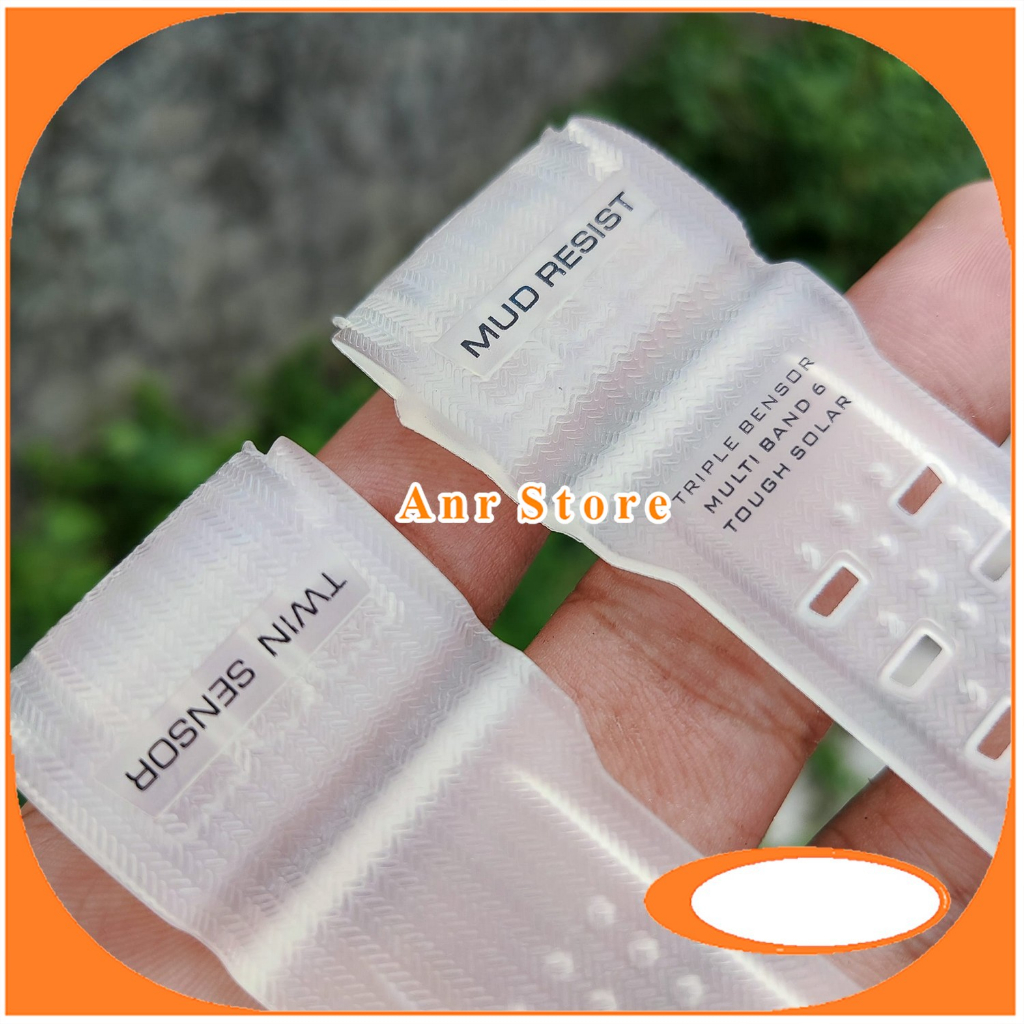 Tali Jam Tangan Casio G-Shock GG-1000 Bening Transparan