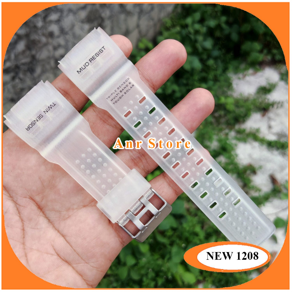 Tali Jam Tangan Casio G-Shock GG-1000 Bening Transparan