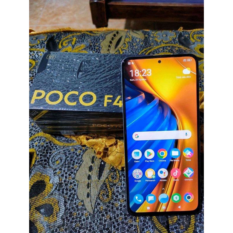 POCO F4 RAM 8/256 GB SECOND FULLSET ORI MULUS NOMINUS