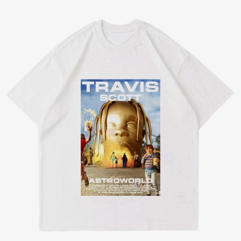 TSHIRT TRAVIS SCOUT ASTROWORLD | KAOS TRAVIS SCOUT ASTROWORLD