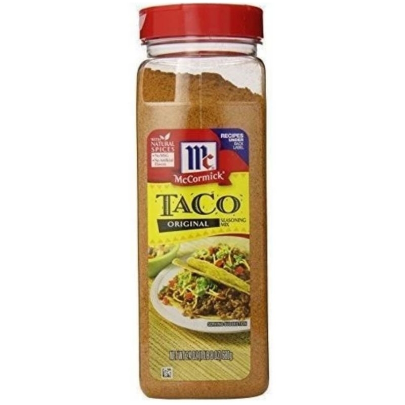

McCormick Taco Seasoning Mix Culinary Pack Bumbu Bubuk Tabur 730g