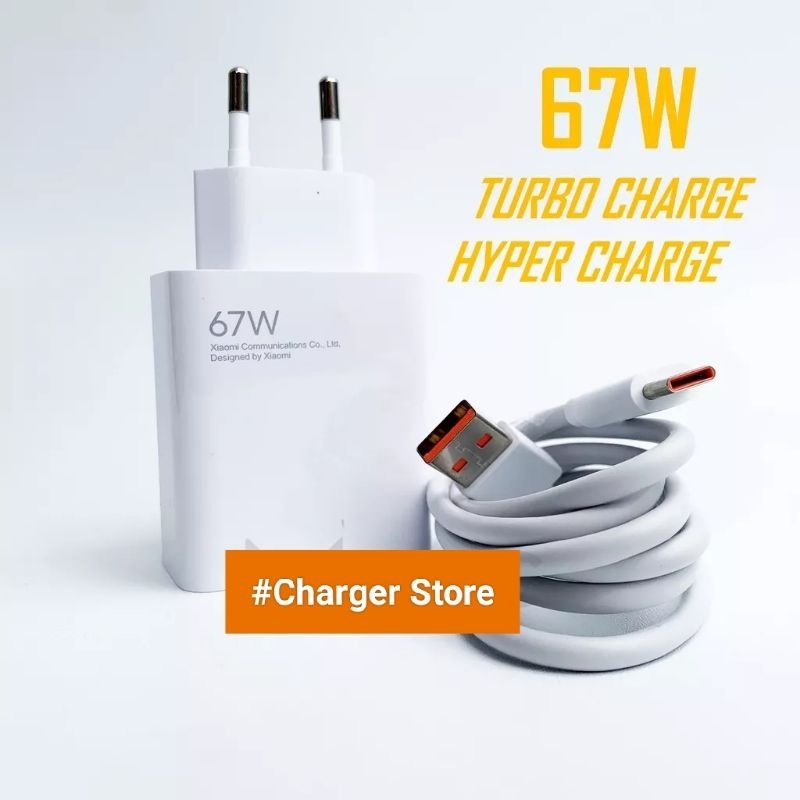 Charger Xiaomi Redmi USB Type C Turbo Charge 33W 67W 120W 100% Original Support Turbo Charging Fast Charging