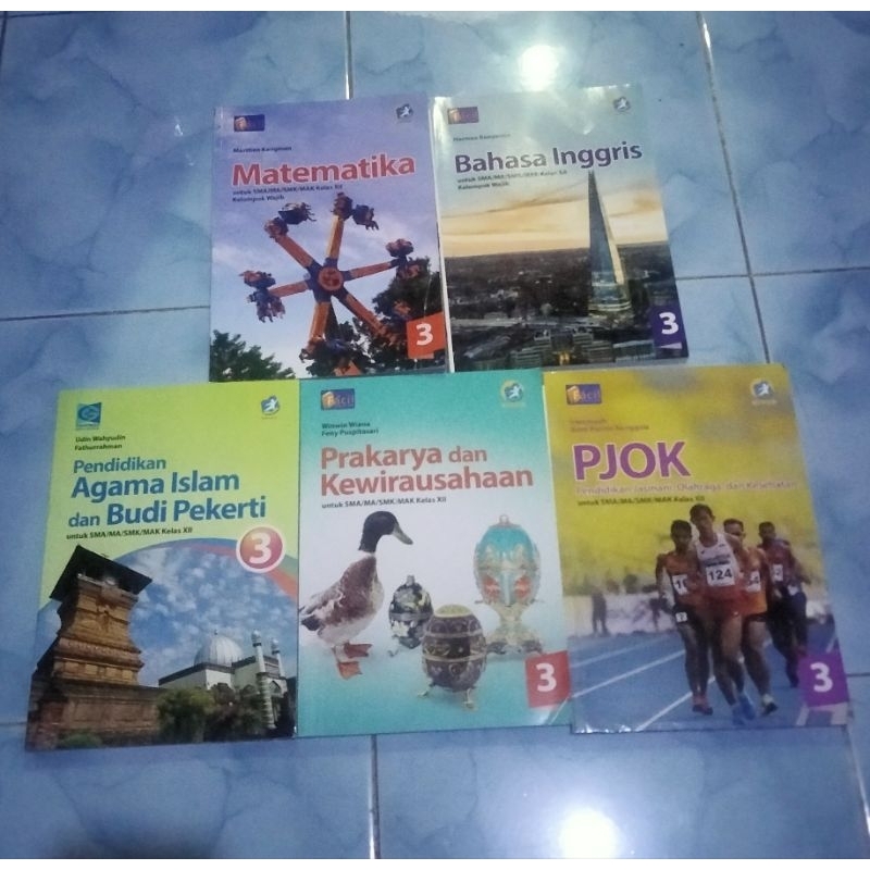 Agama Islam,Prakarya,PJOK,Matematika,Bahasa Inggris,3 SMA/Ma KELAS 12 FACIL K13 REVISI