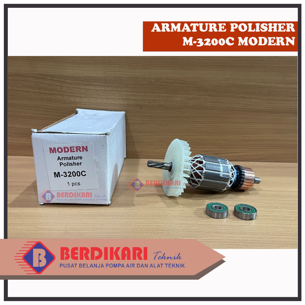 Armature Angker Mesin Poles Polisher 7" M 3200C M3200C M-3200C Modern
