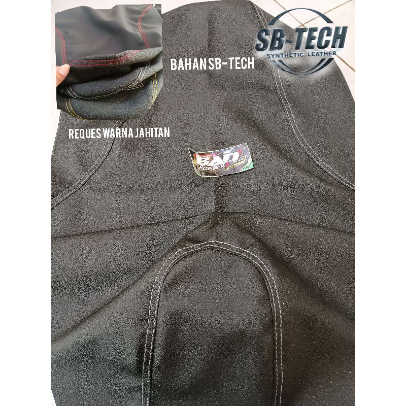 KAIN JOK amplas+amplas sarung jok motor kulit jok motor amplas kasar universal sbtech