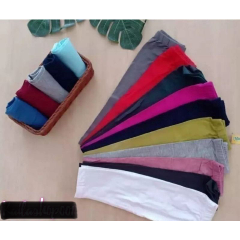 Celana Legging Anak Bahan Kaos Rayon