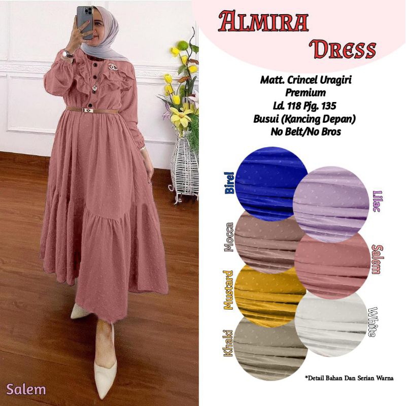 ALMIRA DRES GAMIS WANITA TERBARU