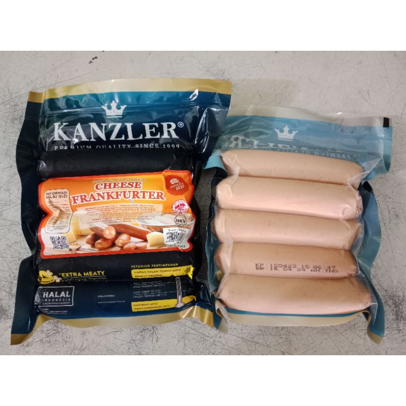 

Sosis cheese Frankfurter kanzler