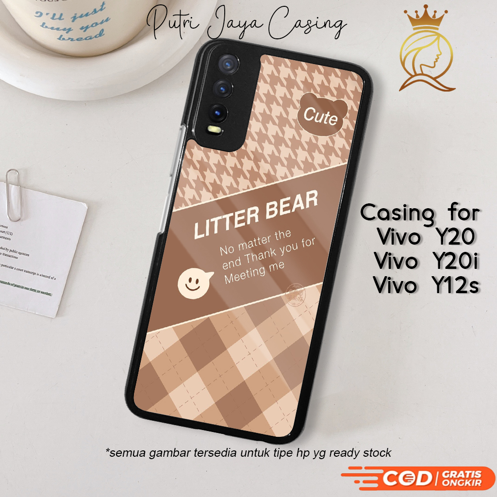 Case Hp Vivo Y20 Y20i Y12s Casing Vivo Y20 Y20i  Y12s Motif 03 CUTE Casing Terbaru Case Karakter Luc