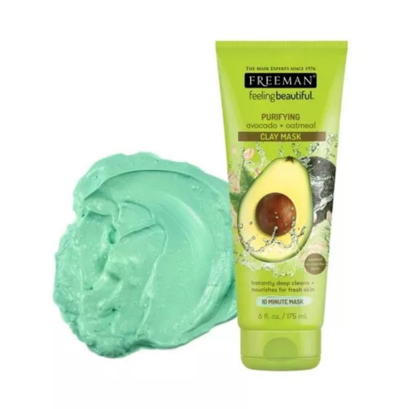 Freeeman Feeling Beauty Purifyng avocado oatmeal clay mask