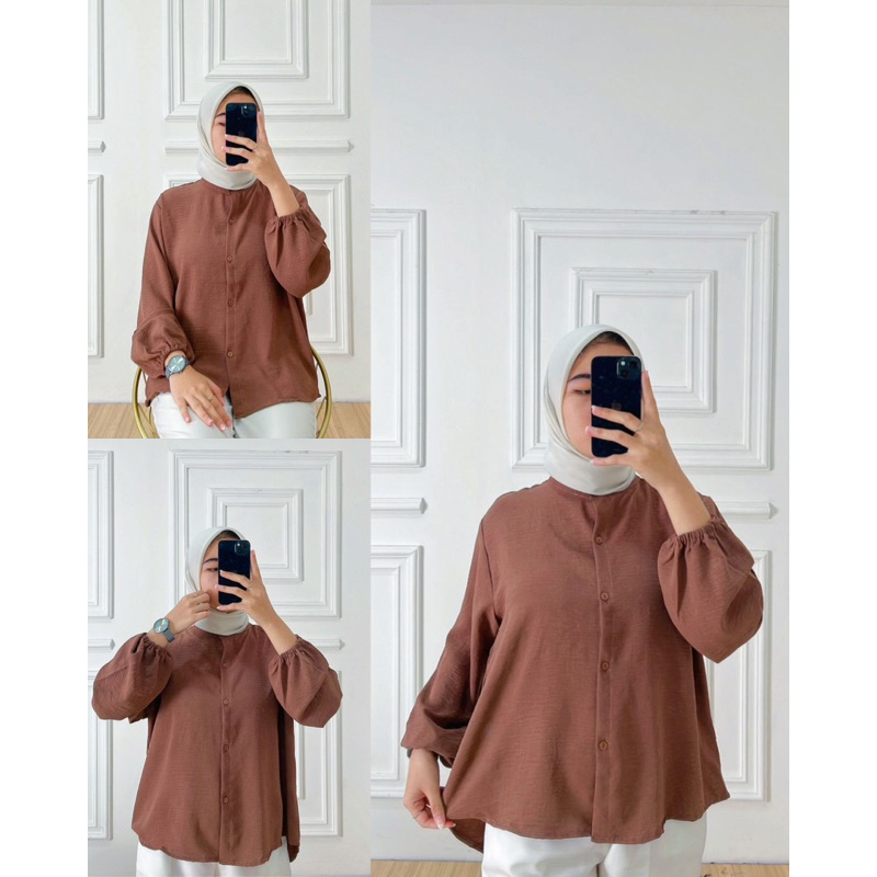 GFS  VELLA BLOUSE PREMIUM CRINCLE
