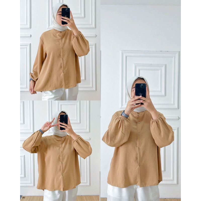 GFS  VELLA BLOUSE PREMIUM CRINCLE