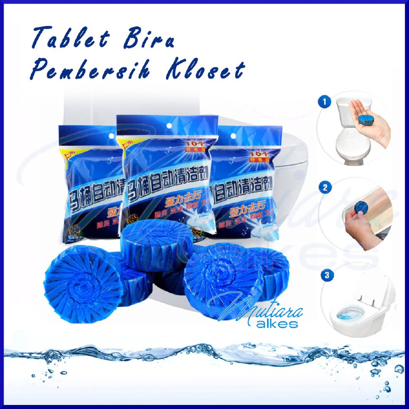 Pembersih Air Toilet Efektif dan Wangi - Blue Bubble Toilet Deodorizing Cleaning Toilet