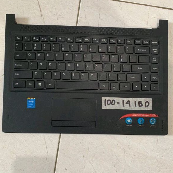 casing Palmrest Keyboard Lenovo 100-14IBD IBD