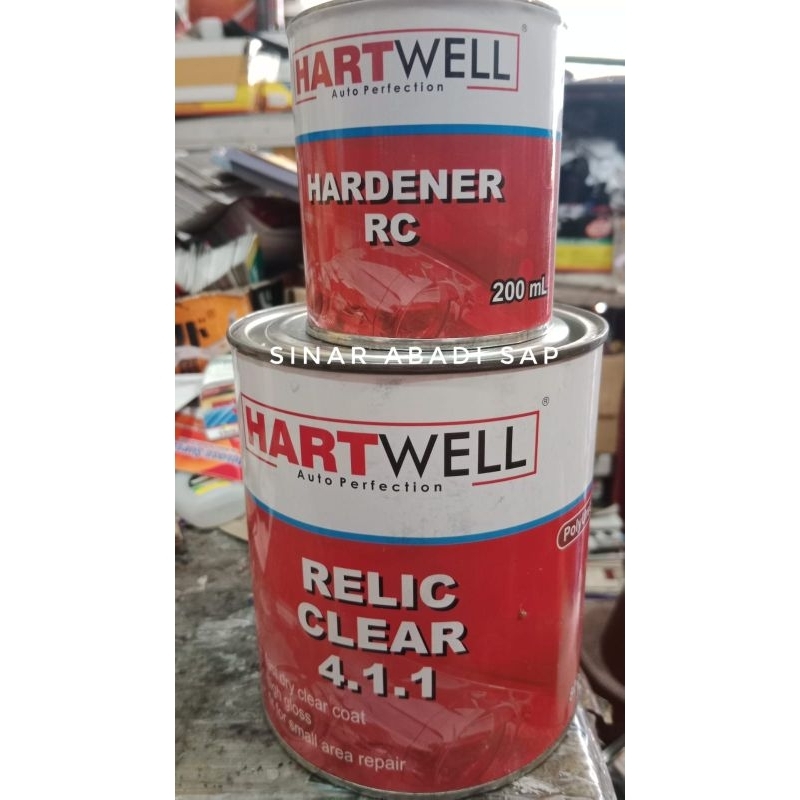 Clear Hartwell Relic 411