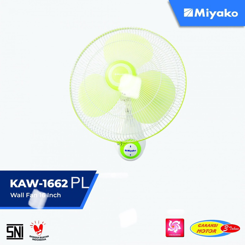 Miyako - Kipas Angin Miyako KAW 1662 PL - Kipas Angin 16 inch Miyako