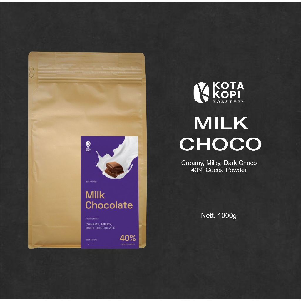 

Kota Kopi Roastery - Milk Chocolate Cocoa Powder Coklat Bubuk 1000gram