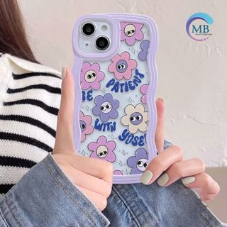 SS125 SOFTCASE SILIKON GELOMBANG MOTIF SMILE FLOWER INFINIX HOT 30 30I 30 PLAY NOTE 12 PRO 4G MB8092