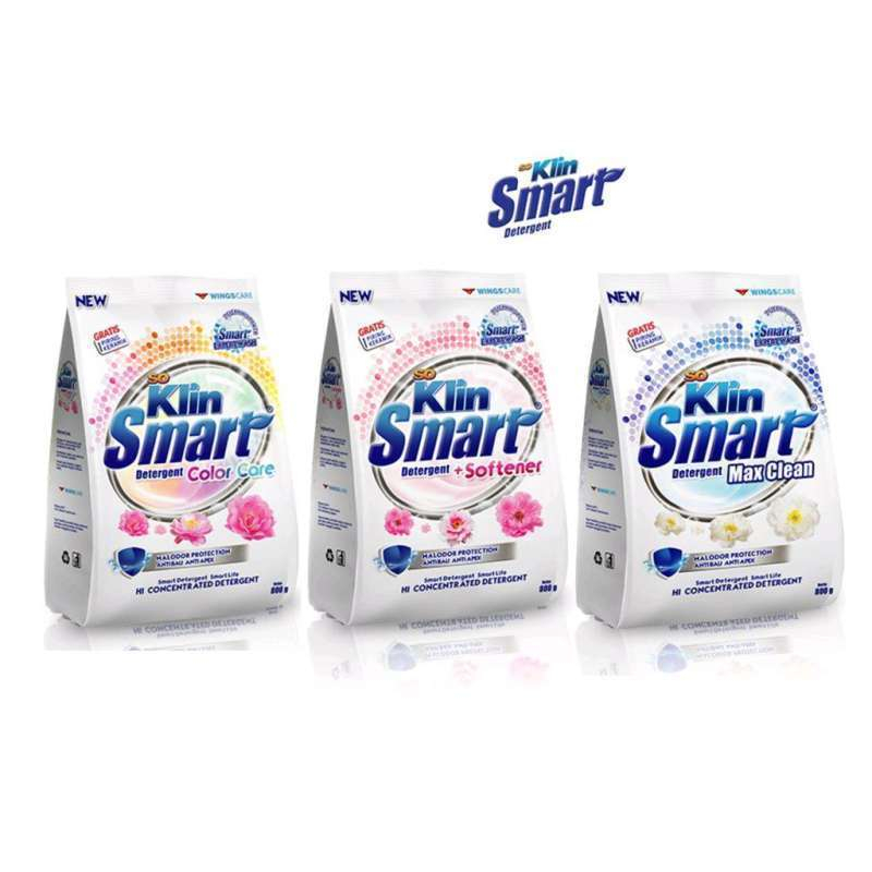 Soklin Smart Detergent 800gr gratis piring keramik cantik