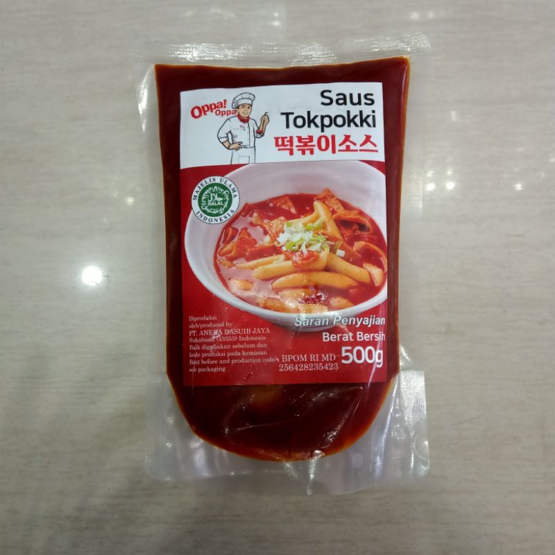 

Oppa Saus Tokpokki 500 g