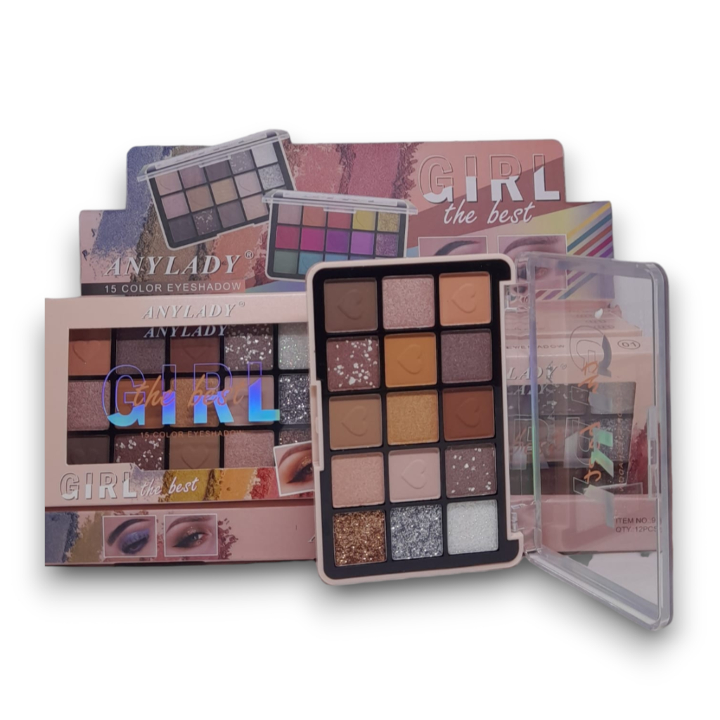 [Per Pc] Eyeshadow Anylady Girl the Best Nude 15 Warna 994