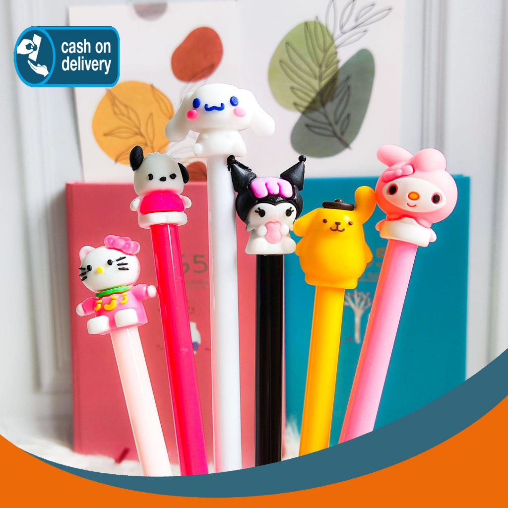 

PULPEN SANRIO TINTA GEL PEN BOLPEN KARAKTER PENA DISNEY COD TERMURAH MELODY KUROMI CINNAMOROLL