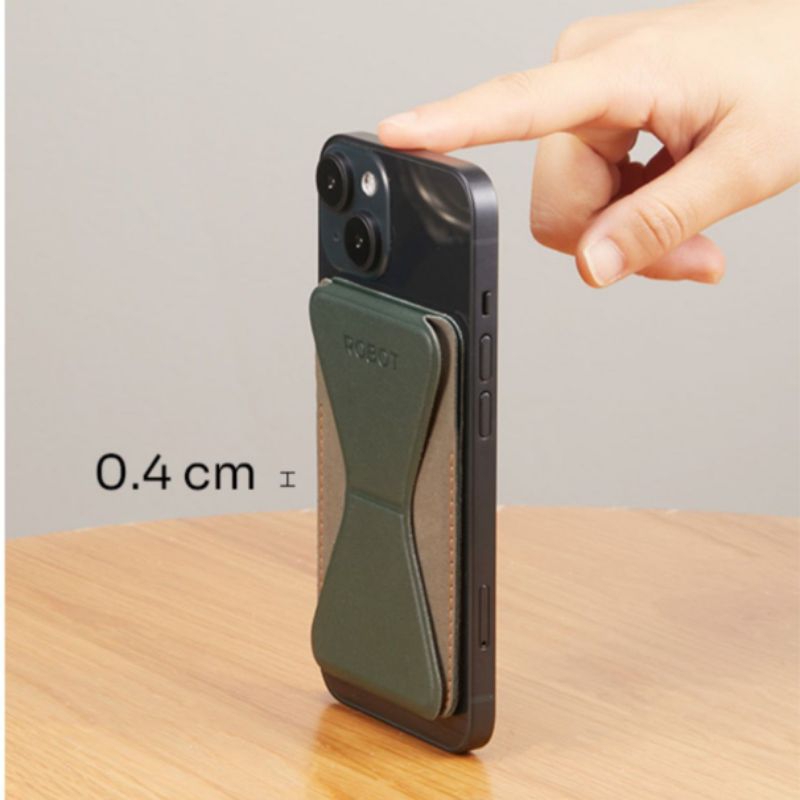 PHONE HOLDER &amp; CARD ULTRA SLIM 2in1 64x101x4mm ROBOT RT-BR09