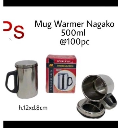 KD 1 Multi Electric Travel Cooker / Double Wall Thermos Mug / Mug Warmer / Mug Panghangat Multi Cooker Serbaguna