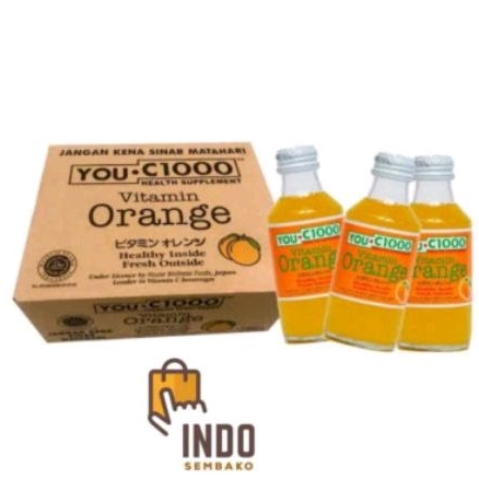 You C1000 Orange 1 dus 30 botol x140ml / UC1000/ YouC1000/Vitamin C