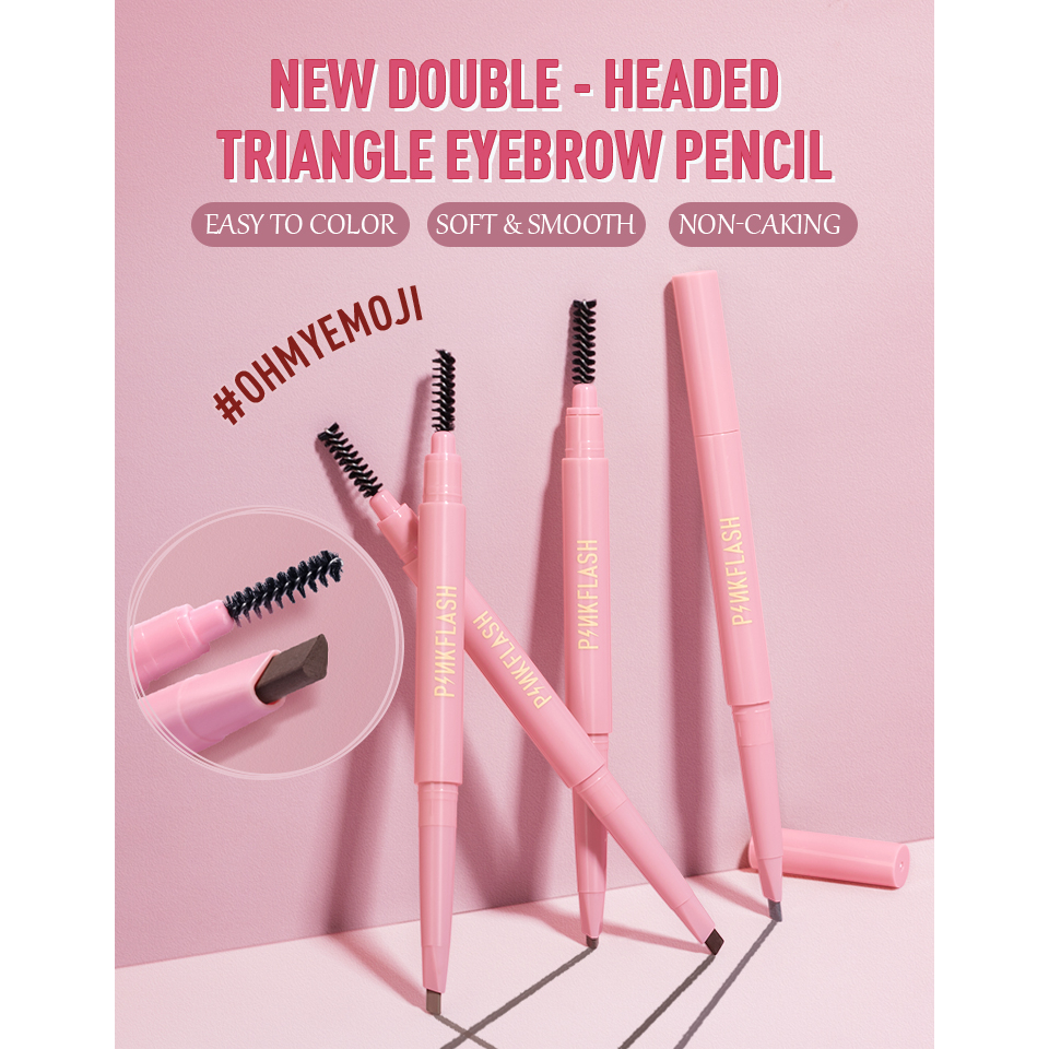 `ღ´ PHINKL `ღ´ Pinkflash Eyebrow Matic untuk shading bagus