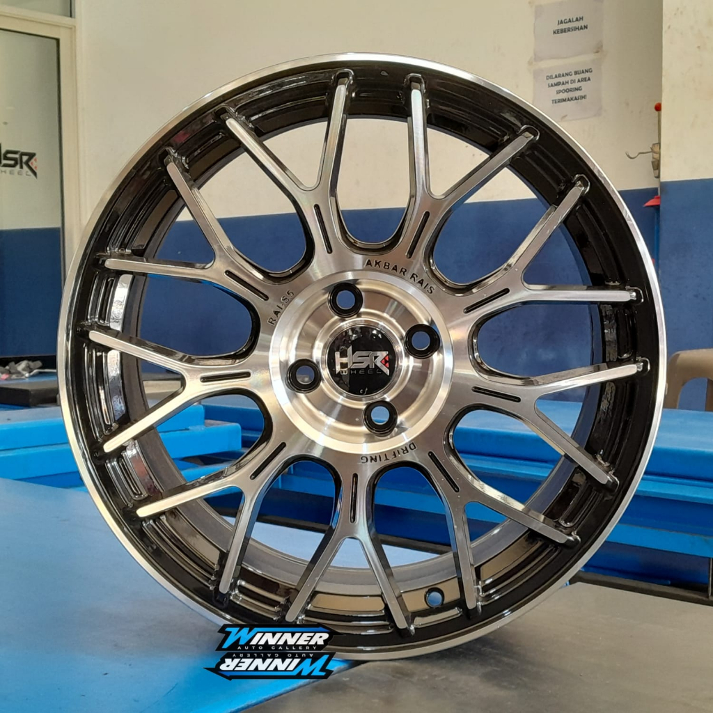 Velg Racing Mobil Toyota Calya Ring 17 | Velg Hsr Rai-s5 R17 Pcd 4X100